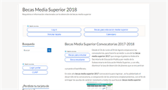 Desktop Screenshot of becasmediasuperior.info