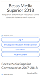 Mobile Screenshot of becasmediasuperior.info